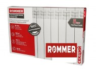 Радиатор алюминиевый ROMMER Optima 500/80 4 секций 89556