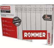 Радиатор алюминиевый ROMMER PROFI 500/80 6 секций 82483