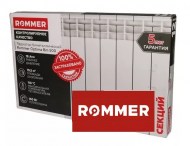 Радиатор биметаллический ROMMER Optima BM 500/80 4 секций 89570
