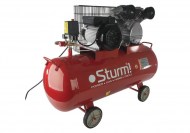 Воздушный компрессор Sturm AC931031, 2400 Вт, 100 л, 370 л/мин, 8 бар, 1100 об/мин, ремень
